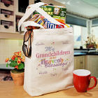 Heavenly Blessings Canvas Personalized Tote Bag
